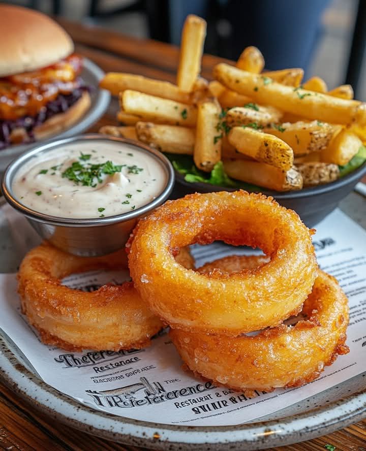  Crispy Homemade Onion Rings Recipe 