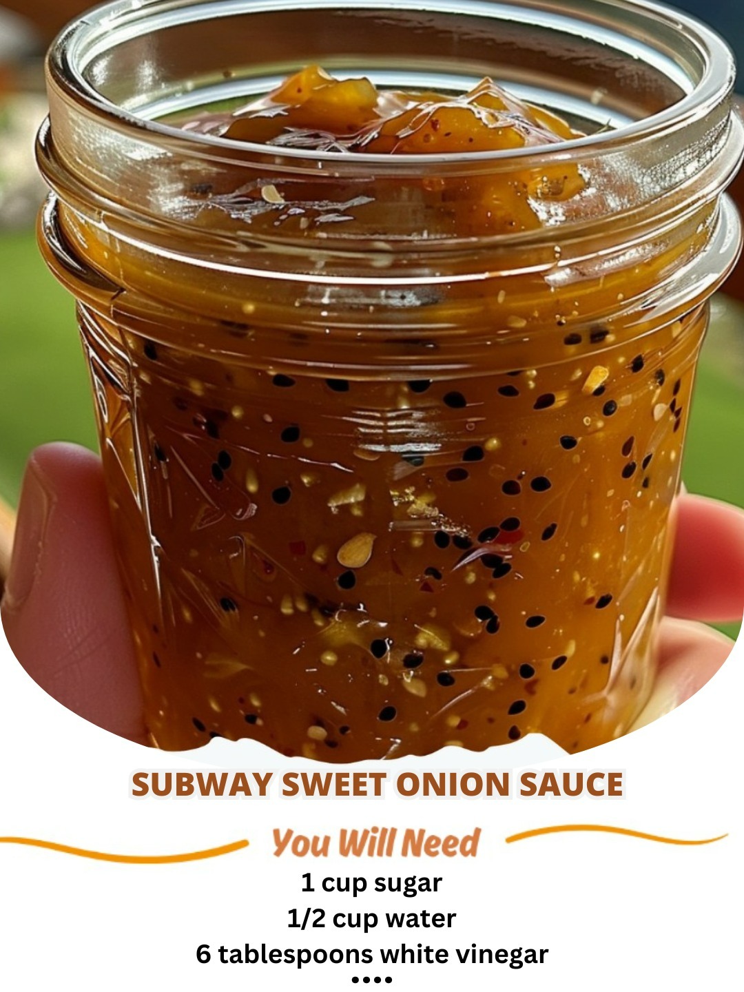 Subway Sweet Onion Sauce: A Homemade Version of the Iconic Condiment