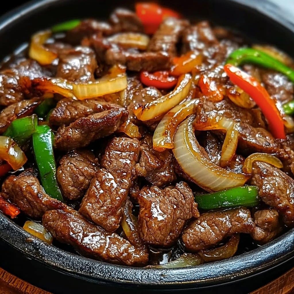 Chinese Pepper Steak with Onion!!