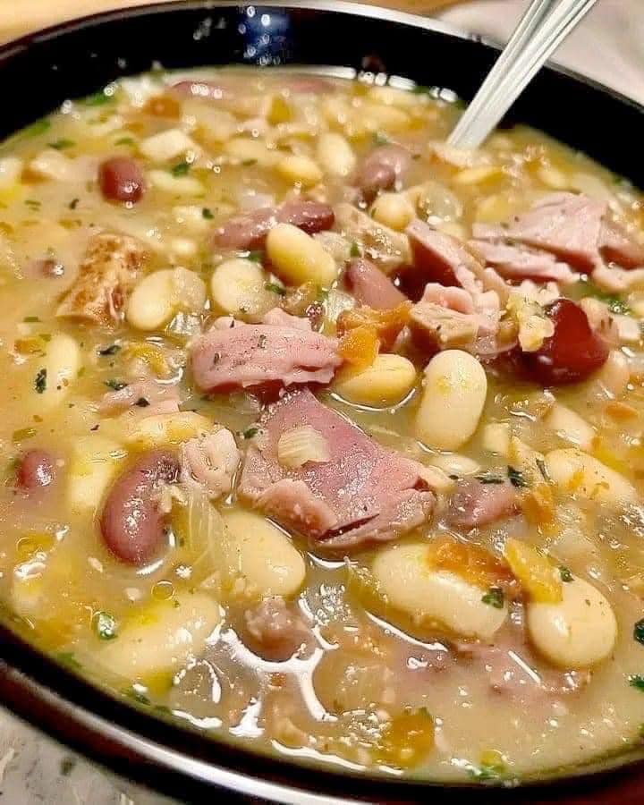 BEAN AND HAM SOUP