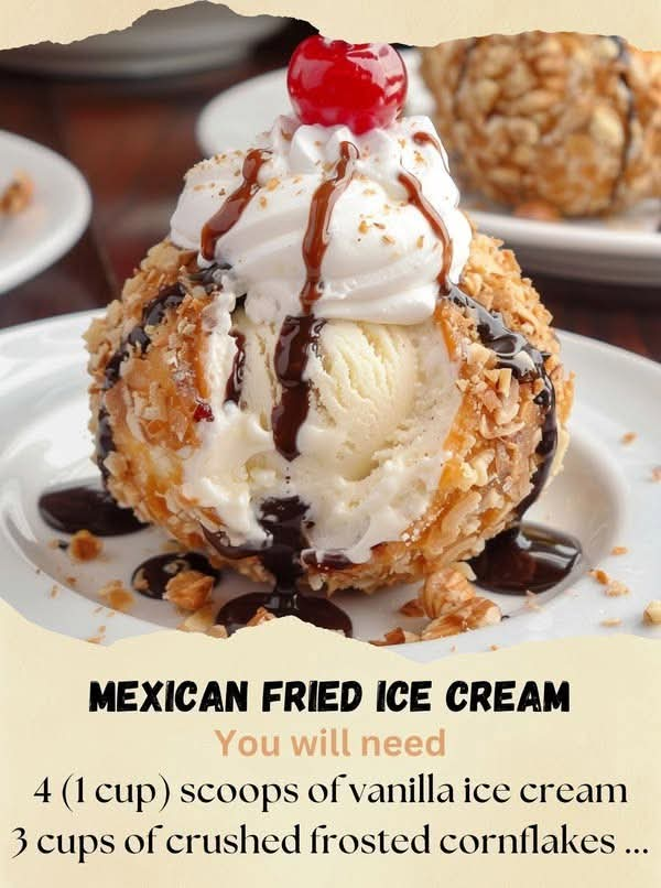 Mexican Fried Ice Cream