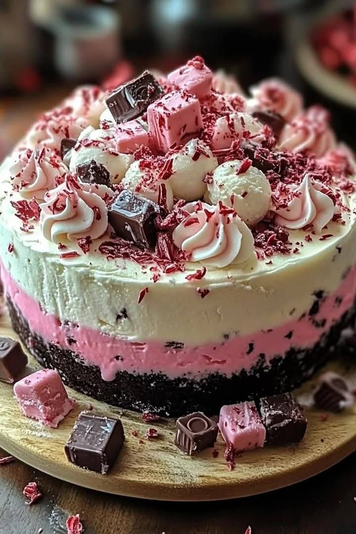  Peppermint Ice Cream Cake 