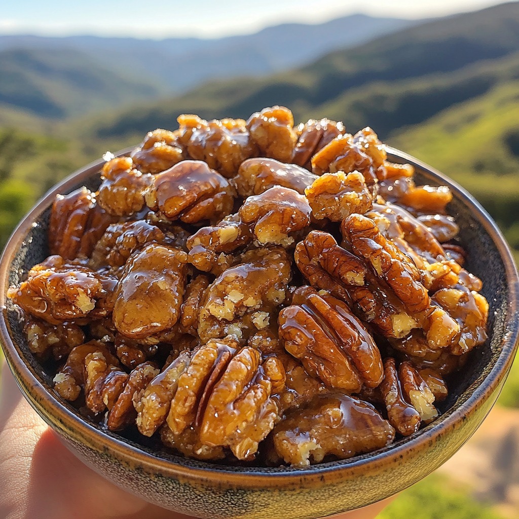  Sweet & Crunchy Candied Pecans Recipe 