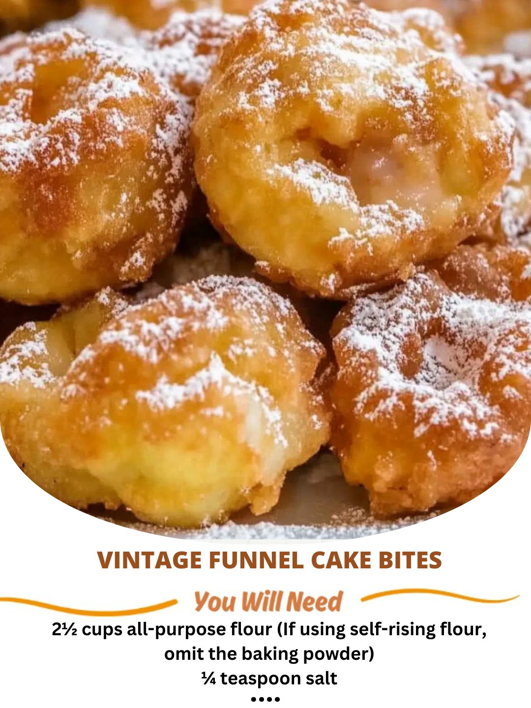 Vintage Funnel Cake Bites: A Festive Treat Made Easy 