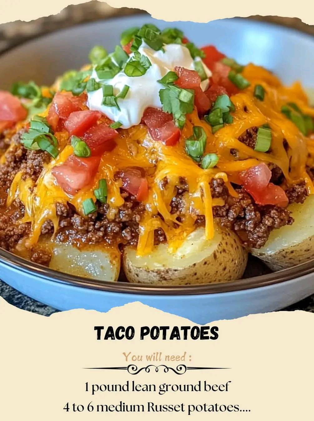 Taco Potatoes