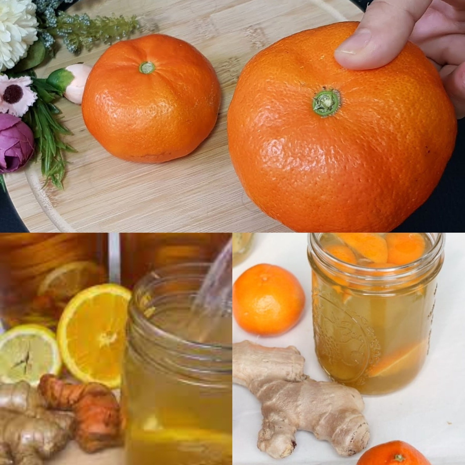 Cleanse Your Kidney, Liver & Lungs Naturally with Ginger & Mandarin