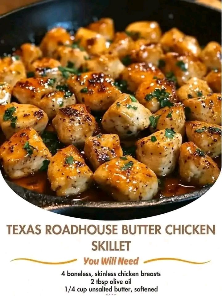 Texas Roadhouse Butter Chicken Skillet