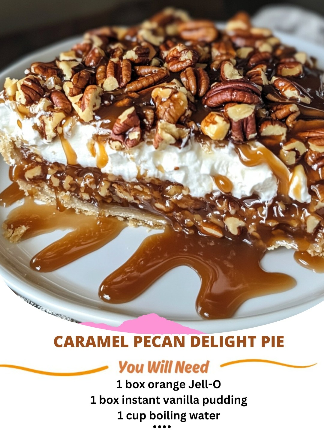 Caramel Pecan Delight Pie: A Sweet, Salty, and Decadent Dessert