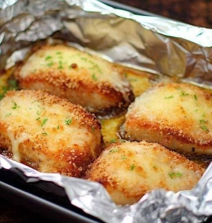 Easy Parmesan-Crusted Pork Chops Recipe