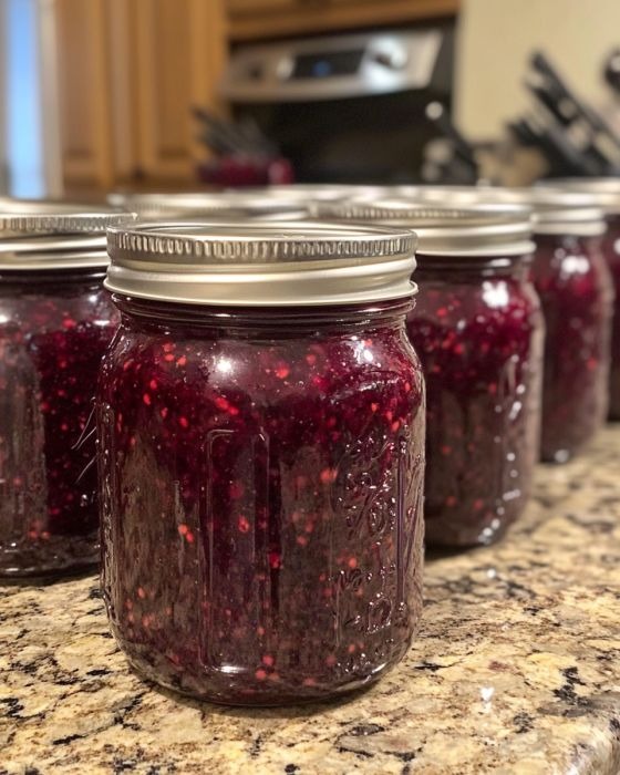 My Amish neighbor brought jars of this stuff over, and I knew I had to copy the recipe!