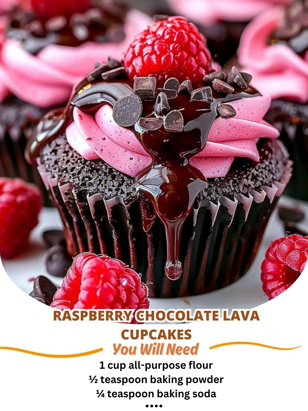 Raspberry Chocolate Lava Cupcakes: A Decadent, Molten Treat 