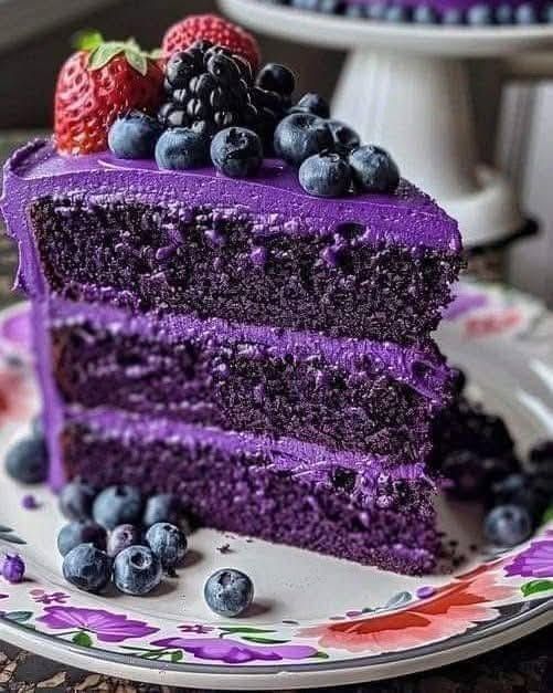 Purple Velvet Cake Recipe