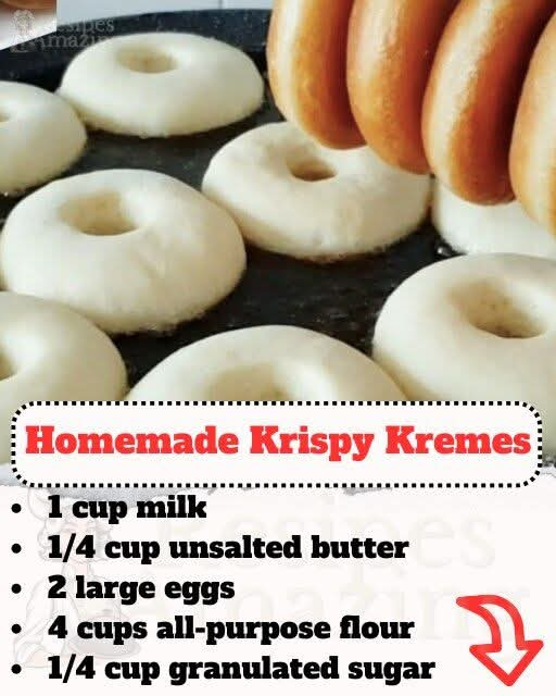 Homemade Krispy Kreme Doughnuts 