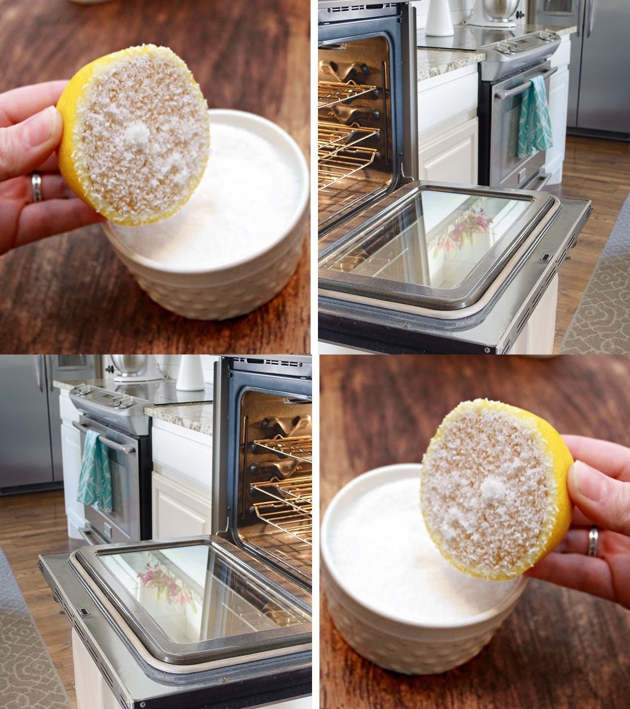 The best method for cleaning oven glass