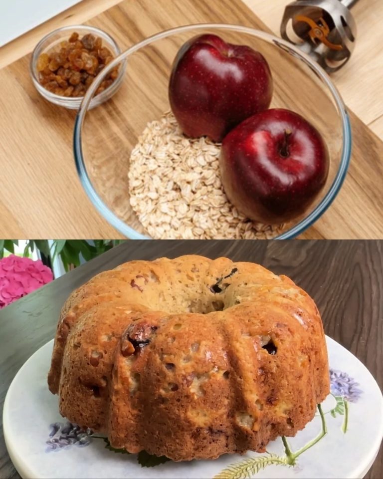 German-Inspired Baked Oatmeal with Cranberries and Apples