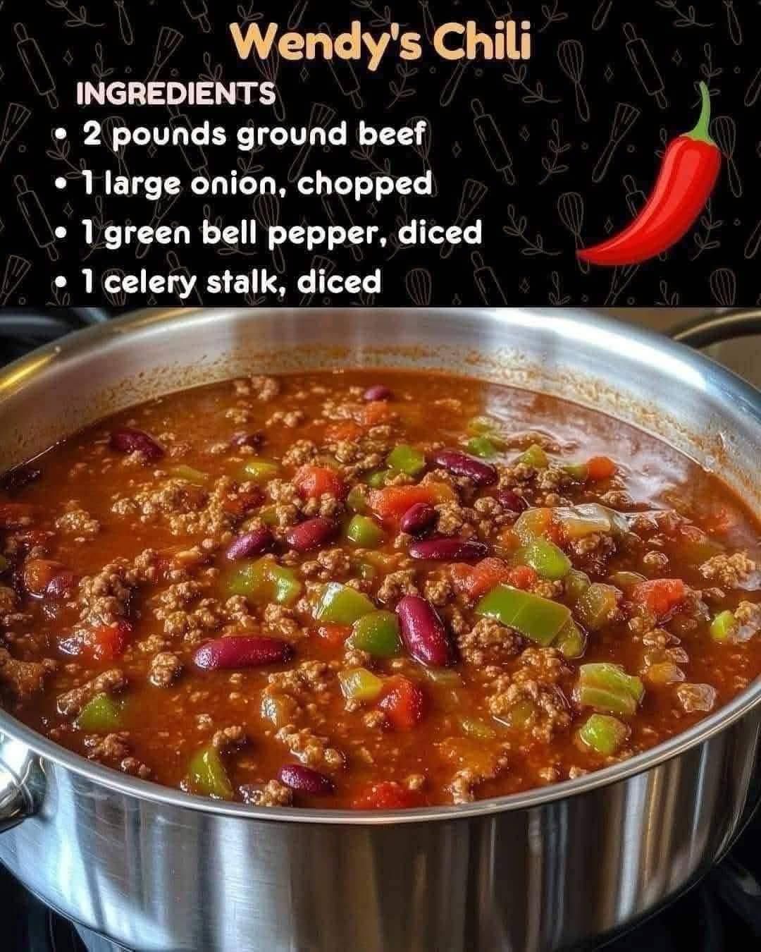 Wendy’s Chili – Don’t LOSE this Recipe 