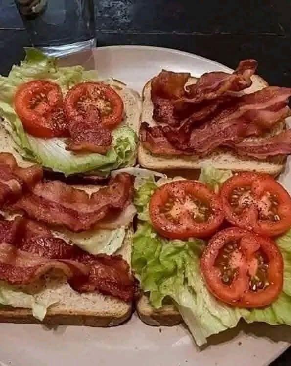 WOULD YOU EAT THIS TREMENDOUS BLT SANDWICH 