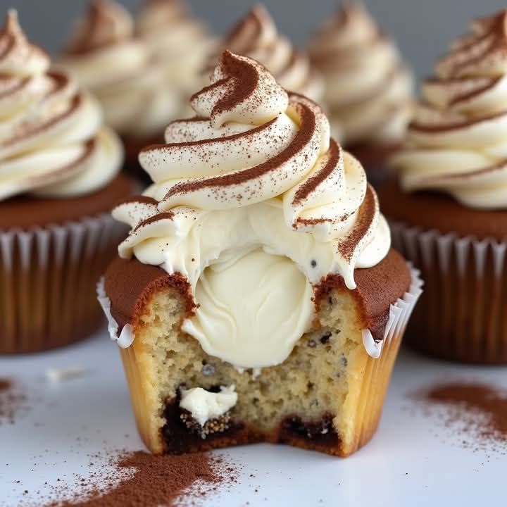  Tiramisu Cupcakes 