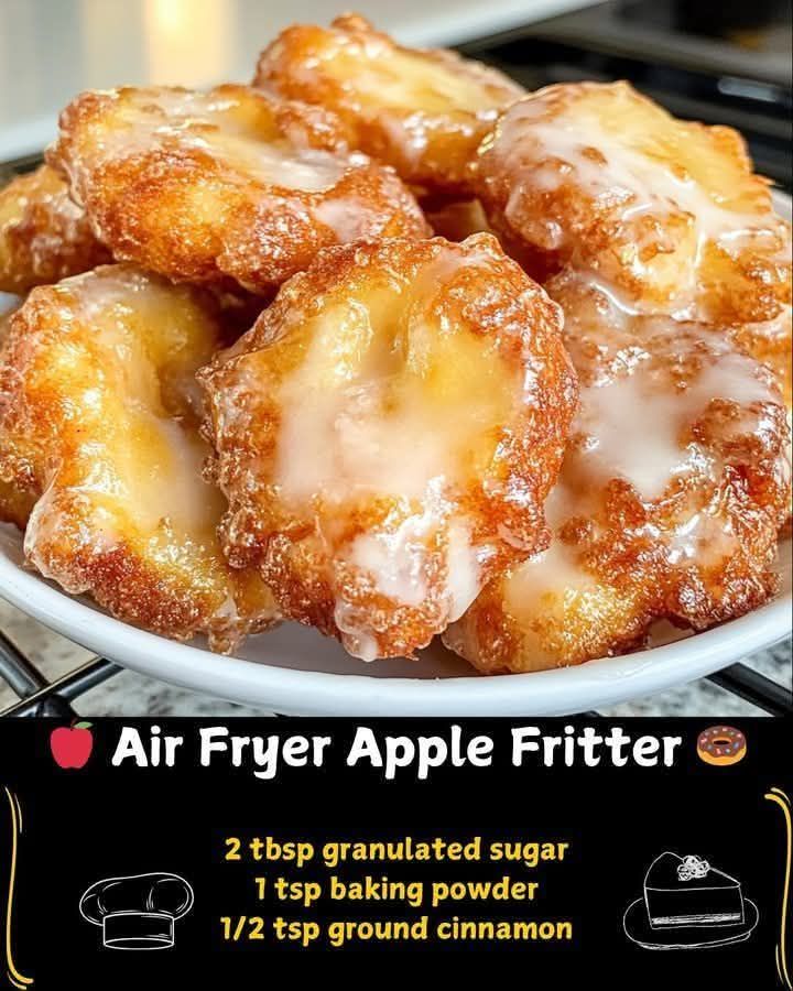  Air Fryer Apple Fritter 