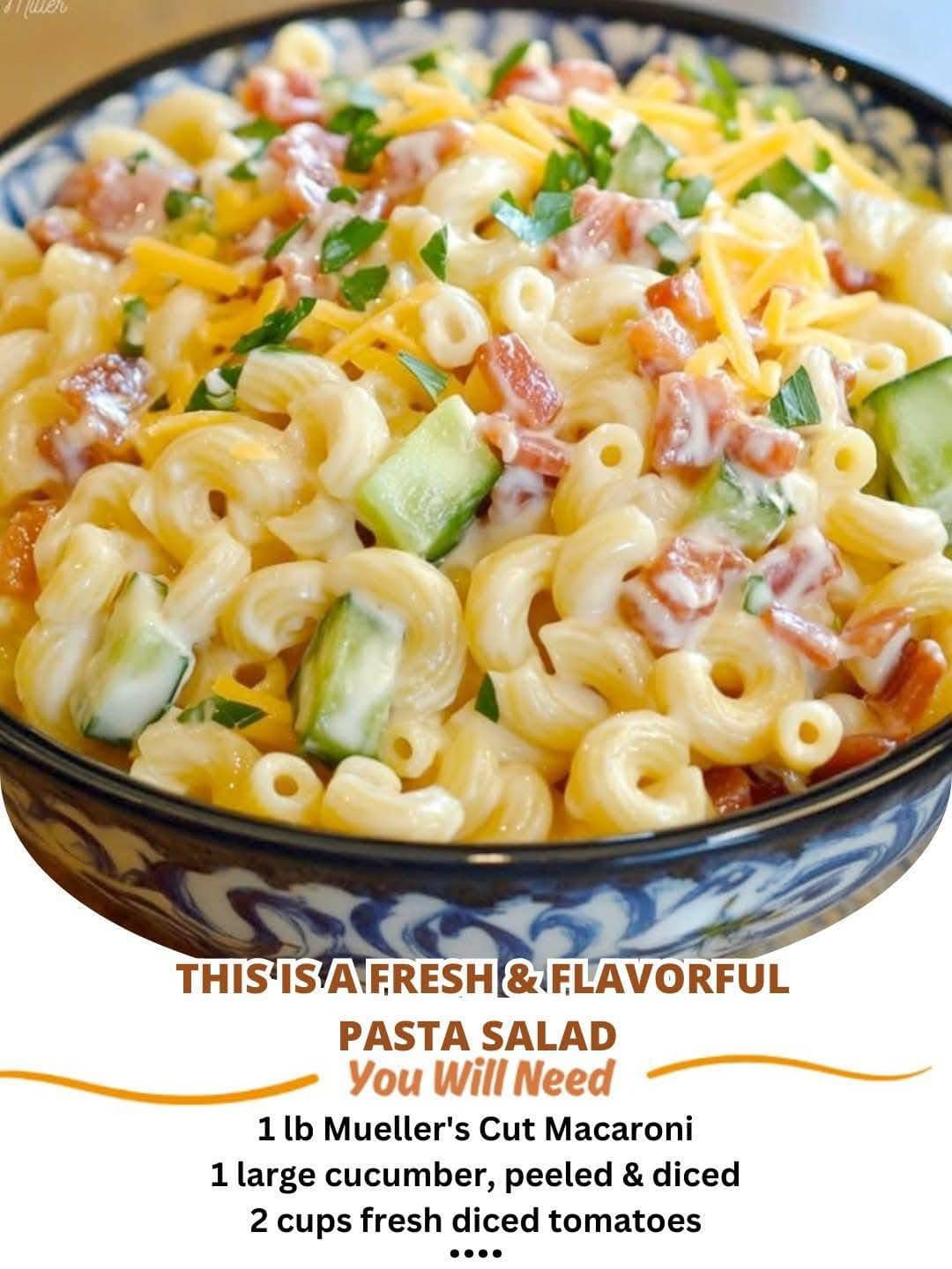  Fresh & Flavorful Pasta Salad – Perfect for Any Occasion! 