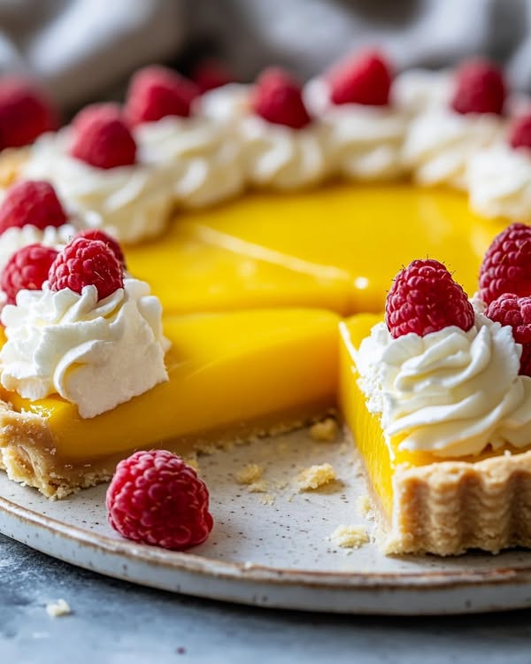 No-Bake Lemon Tart 