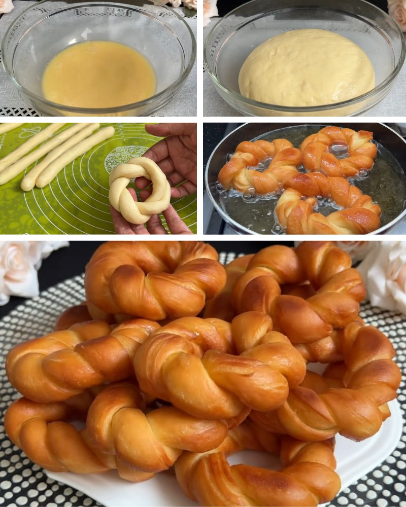 The Most Practical Yeasted Pişi Recipe, Soft as Cotton