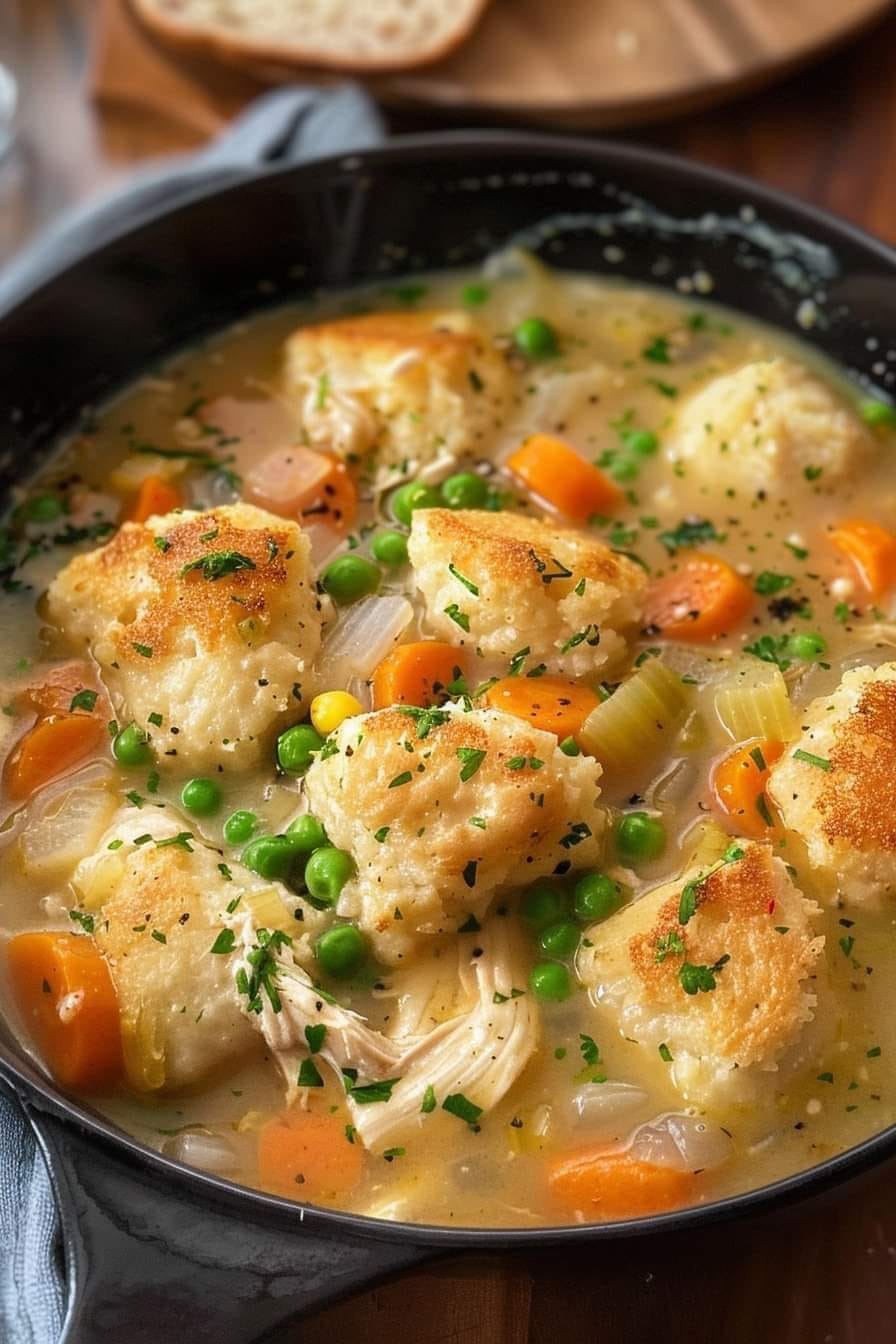 Chicken & Dumplings Soup 