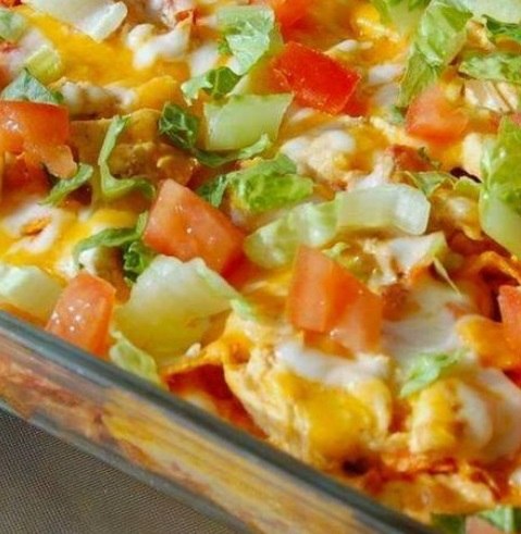 Walking Taco Casserole!!!