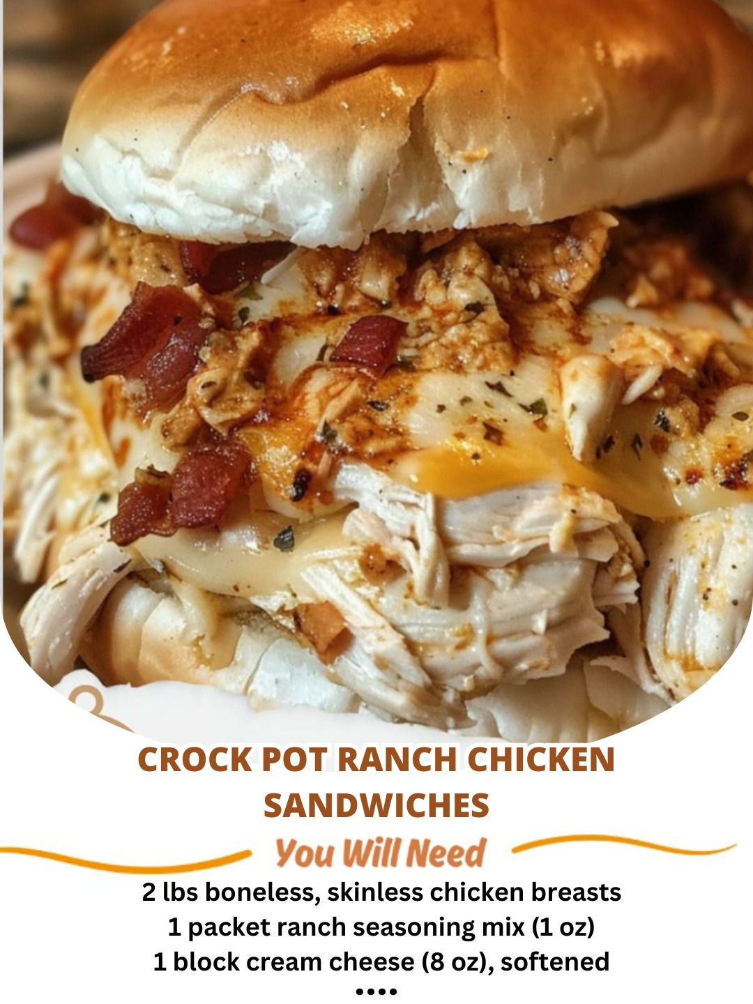 Crock Pot Ranch Chicken Sandwiches: A Creamy, Flavorful Twist on a Classic 