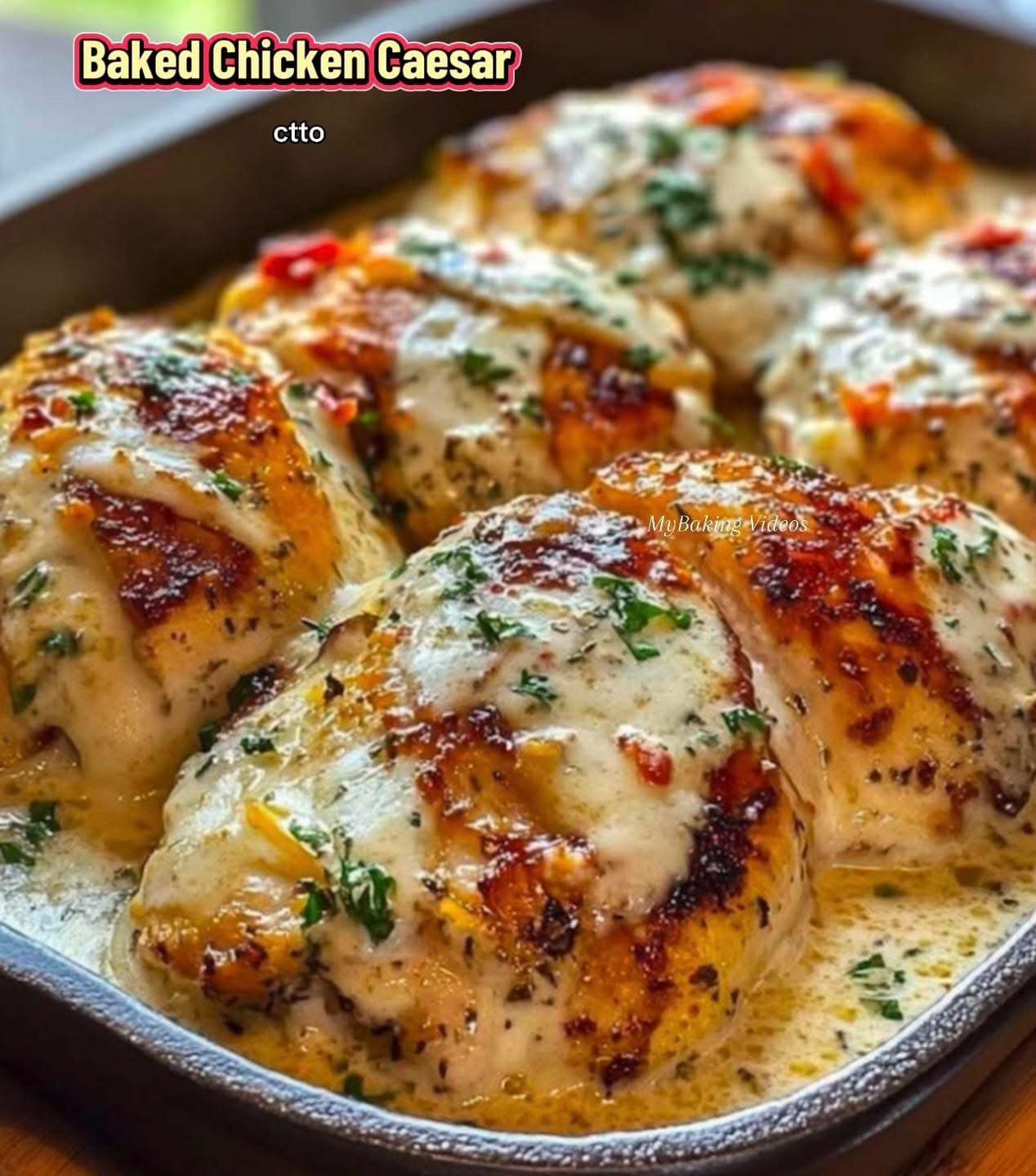 Baked Chicken Caesar Recipe