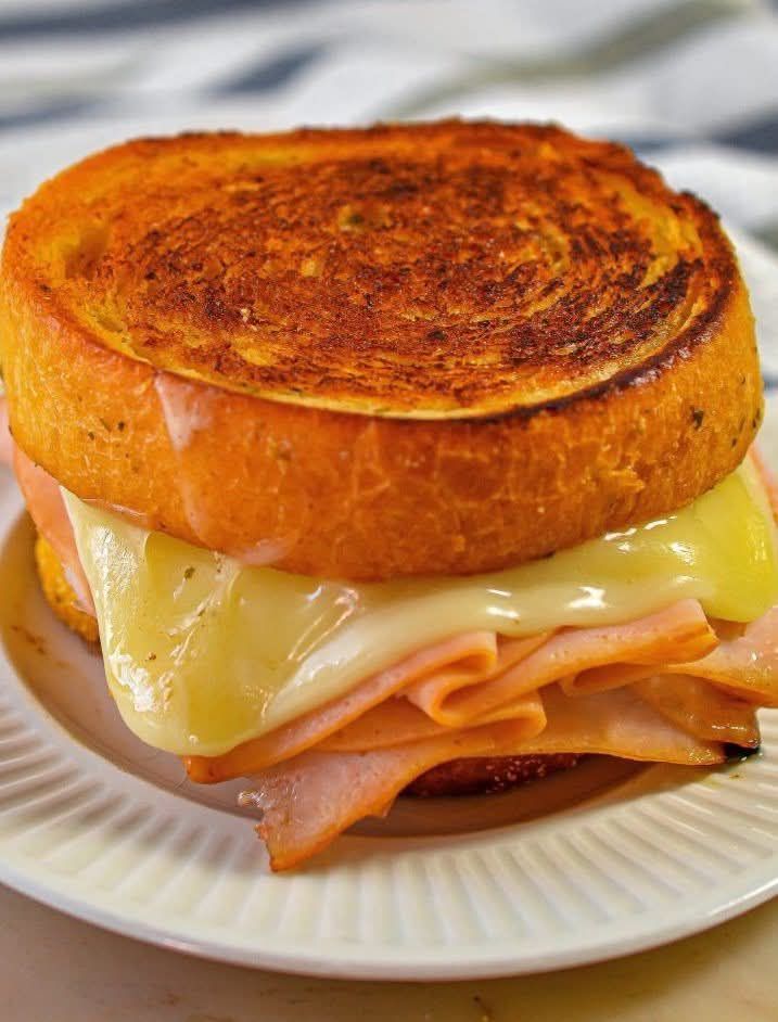 Grilled Turkey and Cheese Sandwich