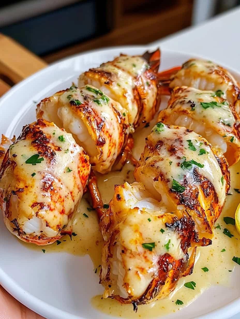  Garlic Butter Lobster Tails 