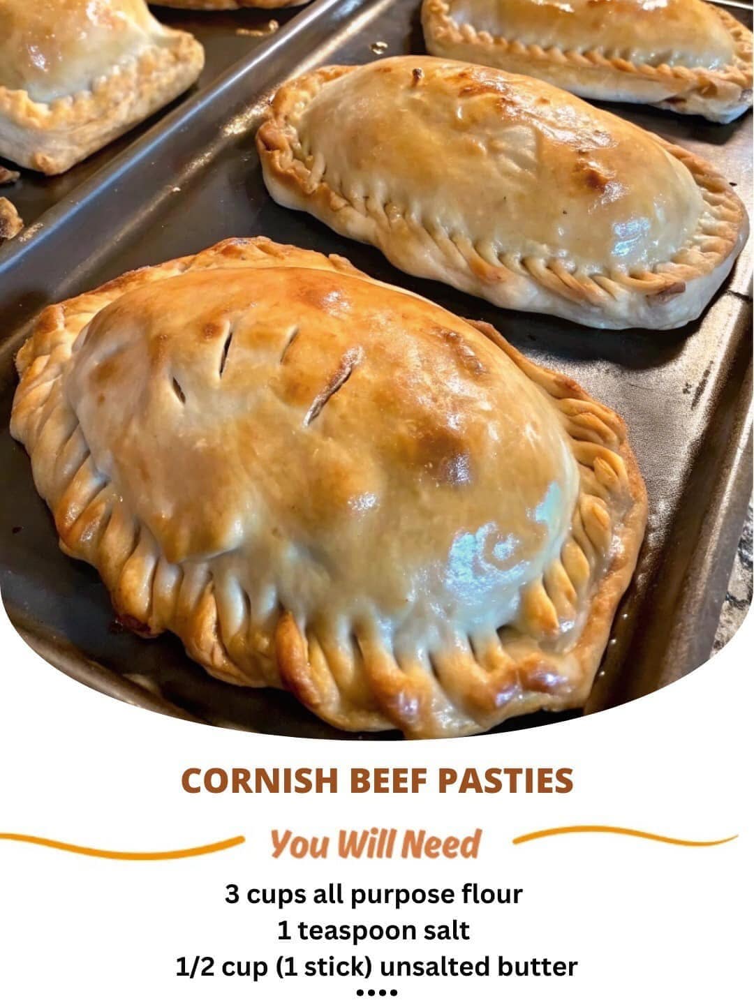 Cornish Beef Pasties Recipe