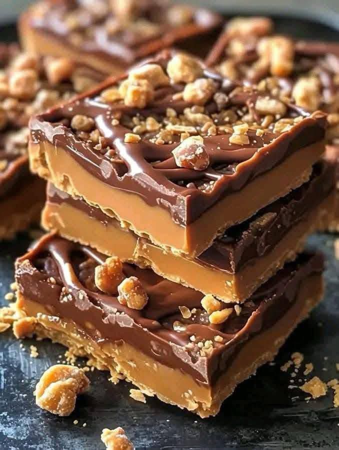  Chocolate Caramel Crunch Bars – A Sweet, Decadent Treat! 