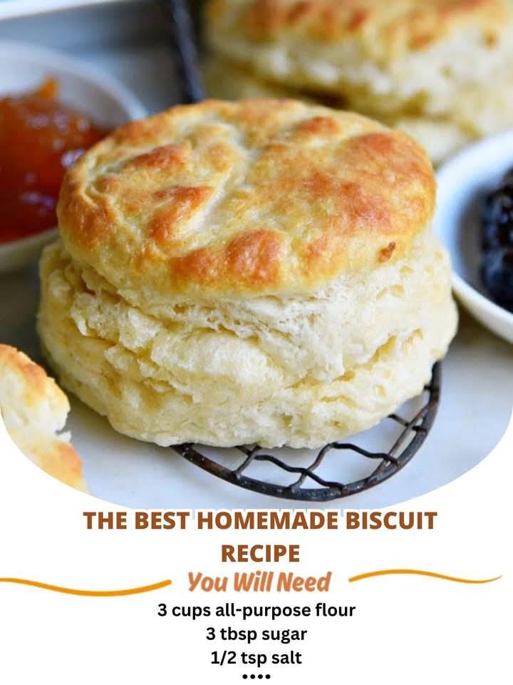 The BEST Homemade Biscuit Recipe