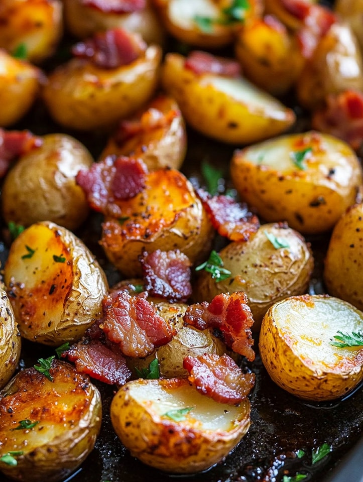  Honey Bacon Roasted Potatoes – Sweet, Smoky & Delicious!