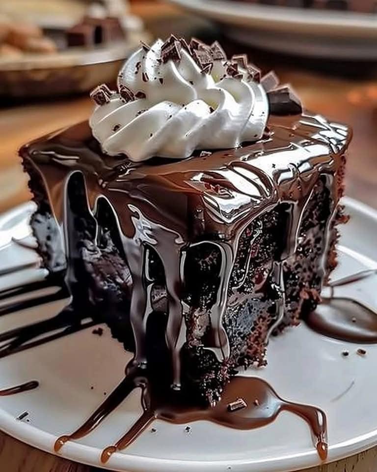 Hot Fudge Chocolate Pudding Cake 