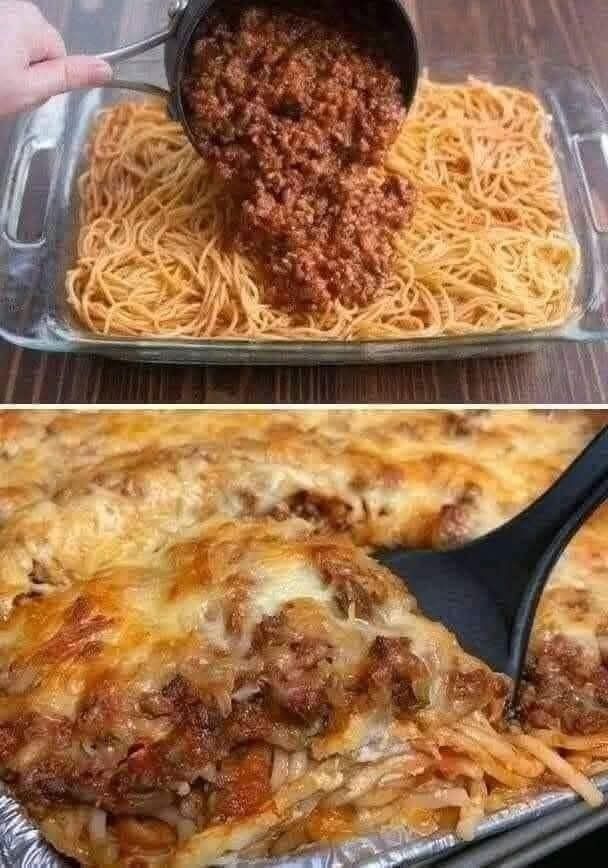 Million Dollar Spaghetti Casserole 