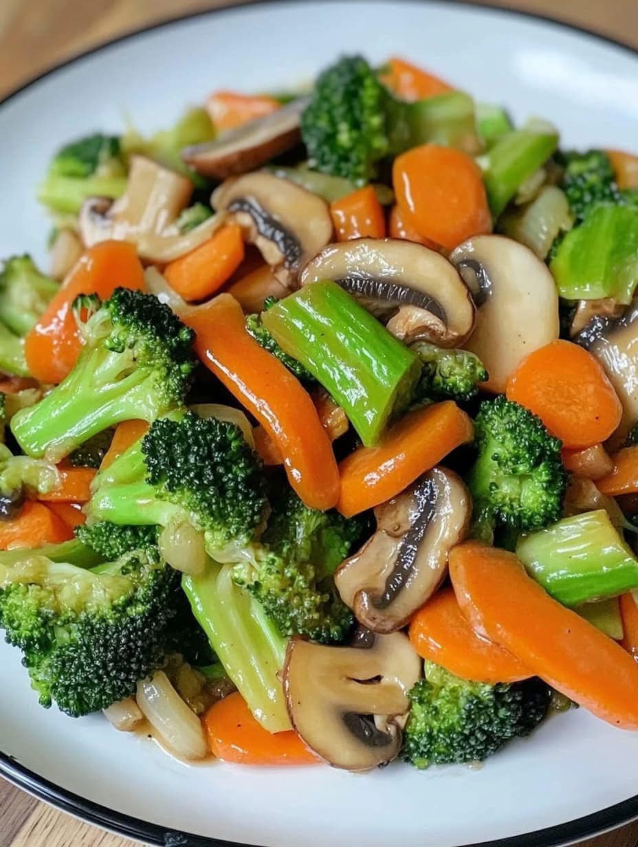 Garlic Butter Stir-Fried Vegetables 