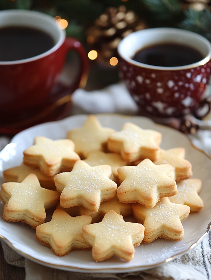 Coffee Biscuits (Diamond Shortbread) 