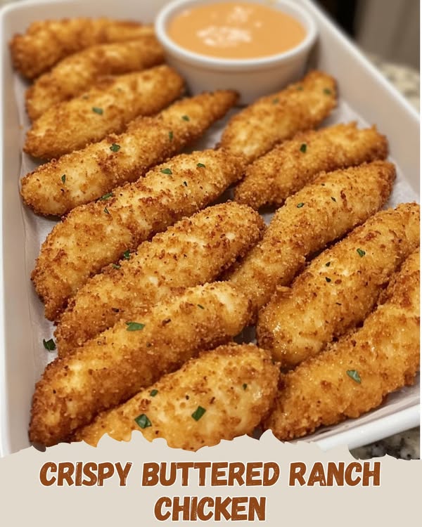 Crispy Buttered Ranch Chicken