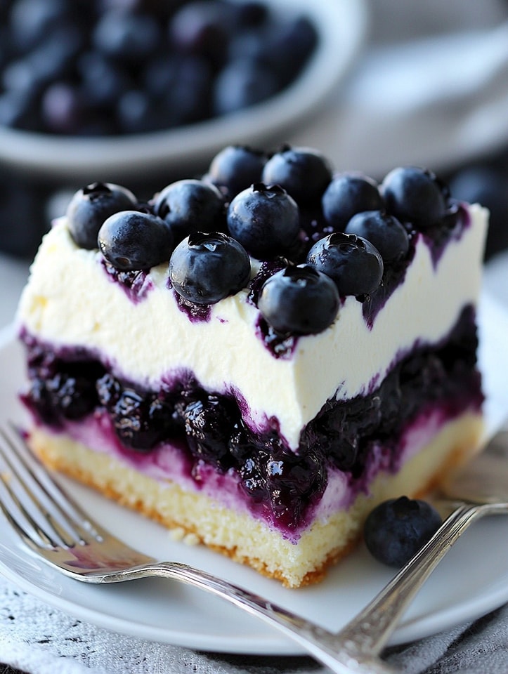 Nova Scotia Blueberry Cream Cake 