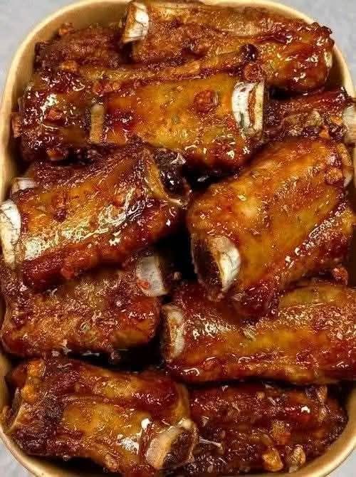 Sticky Honey Garlic Ribs Recipe