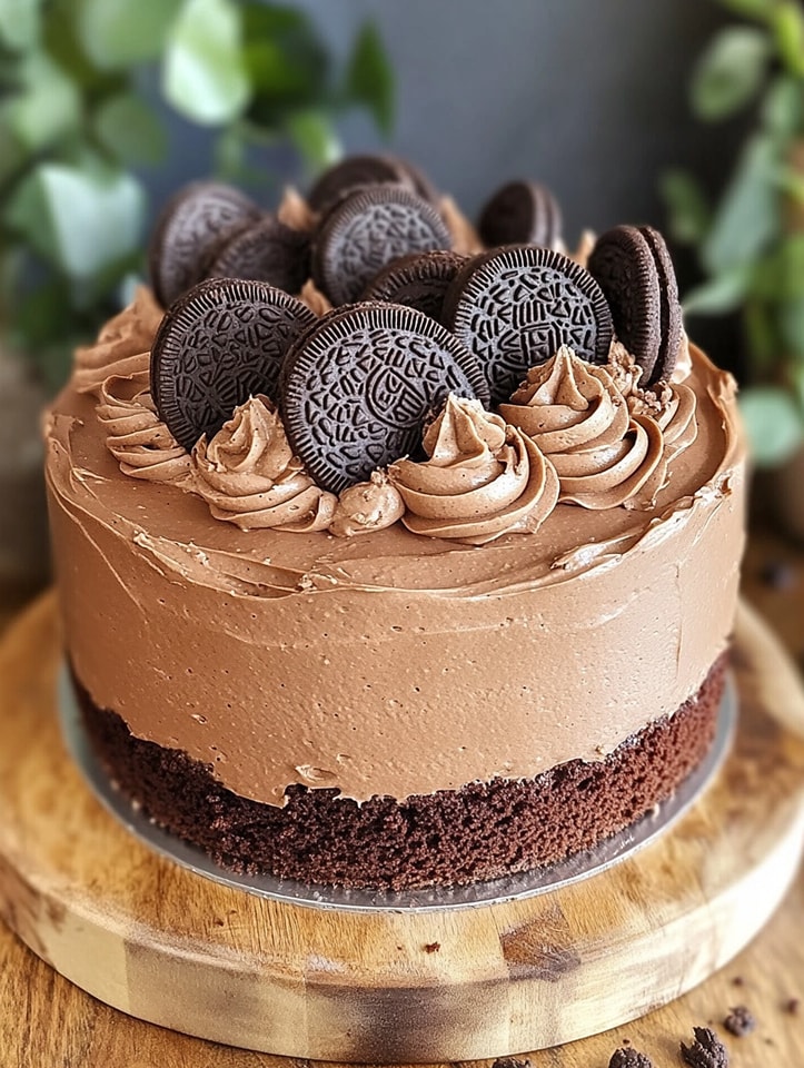 Rich & Creamy Oreo Chocolate Cake 