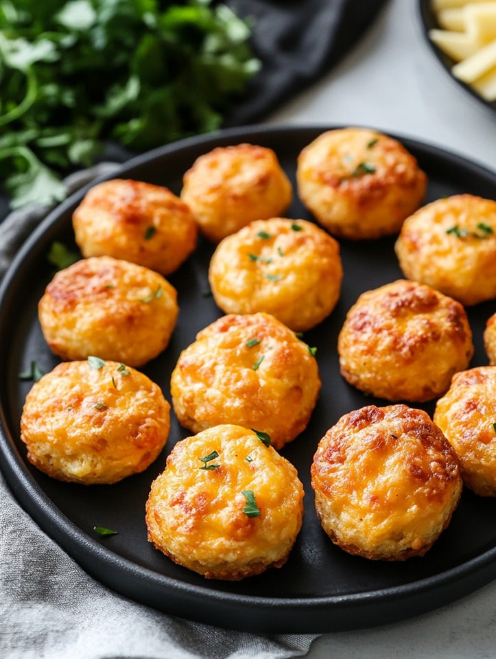 Savory Chorizo & Cheddar Bites 