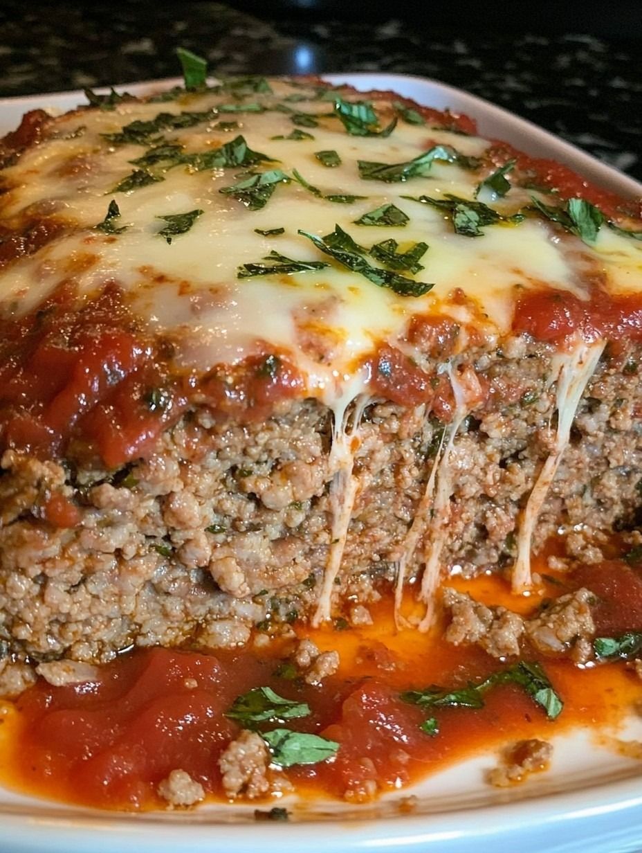 Easy Made Italian Meatloaf