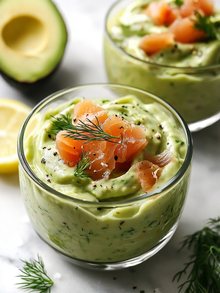 Smoked Salmon and Avocado Mousse