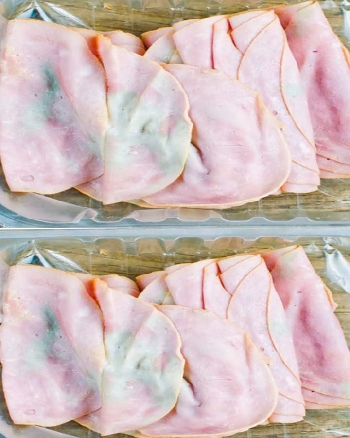 Pulled out some deli meat from fridge. My mother-in-law says it’s wasteful not to use it, but it looks bad to me. What should I do?