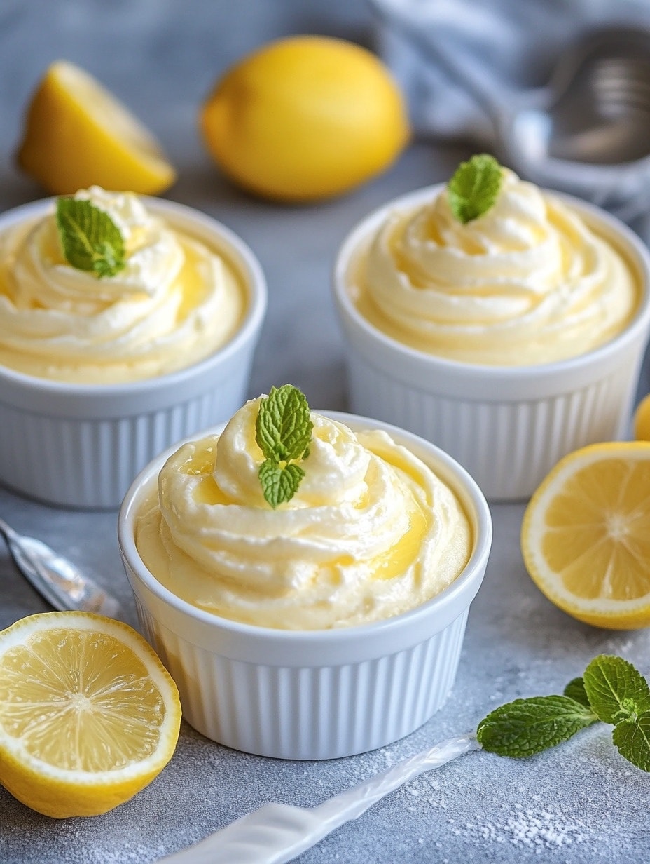 Tangy Lemon Mousse 