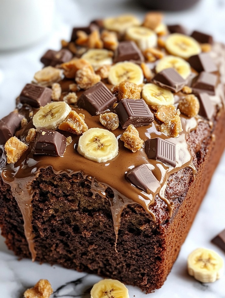 Reese’s Peanut Butter Banana Bread 